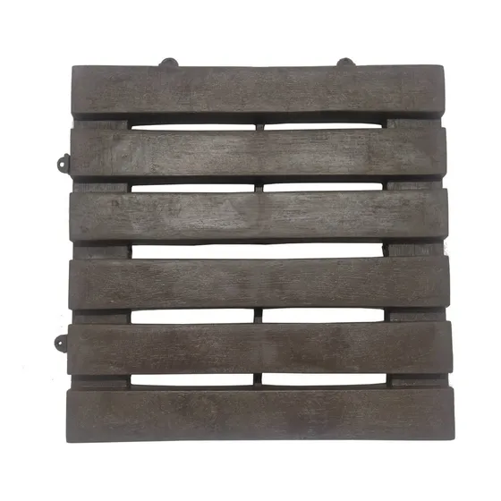 Kit 4 Decks Plástico Reciclado Encaixe Externo Box /sacadas