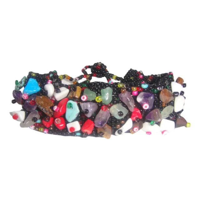 Pulseras Cuarzos Piedras Naturales Semipreciosas Picadas 