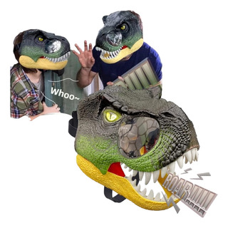 Brinquedo De Máscara T-rex Bite And Roar Do Jurassic World Brinquedo De Máscara T-rex Bite And Roar Do Jurassic World
