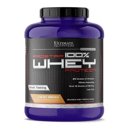 Suplemento en polvo Ultimate Nutrition Proteínas sabor cocoa mocha x 2.39kg