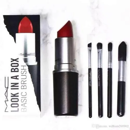 Set de 4 brochas M.A.C Cosmetics Look in a Box