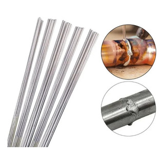 10 Varillas Soldadura Para Soldar Aluminio Cobre Fierro 33cm 10 Varillas Soldadura Para Soldar Aluminio Cobre Fierro 33cm