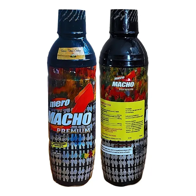 Mero Macho Premium Con Maca Negra 550 Ml