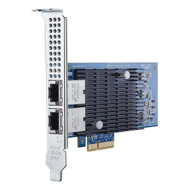 Tarjeta De Red Pci-e De 10gb Compatible Con Intel X550-t2,