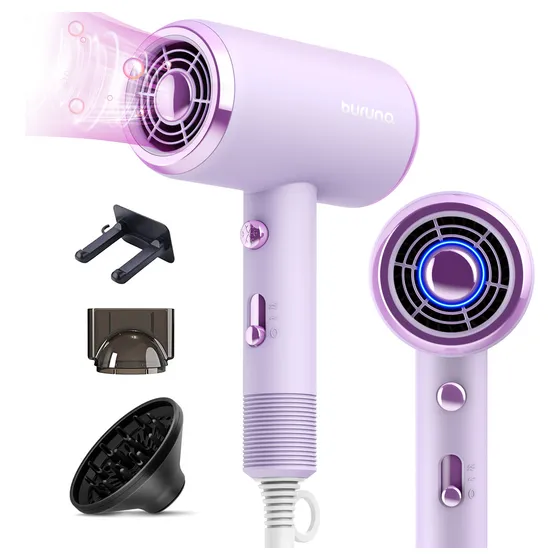 Secadora de cabello BurunaCord-Keeper FS-6 lavanda 127V
