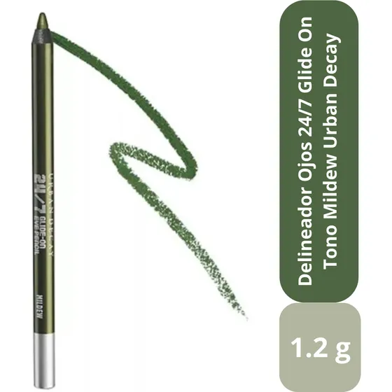 Delineador Ojos 24/7 Glide On Tono Mildew 1.2g Urban Decay Mildew Brillante