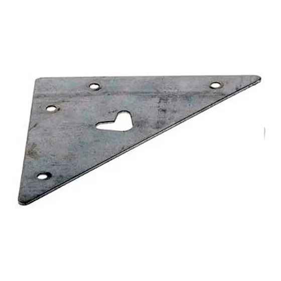 Soporte Para Alacenas Cromo Plano 1.25mm X 12u Art 410