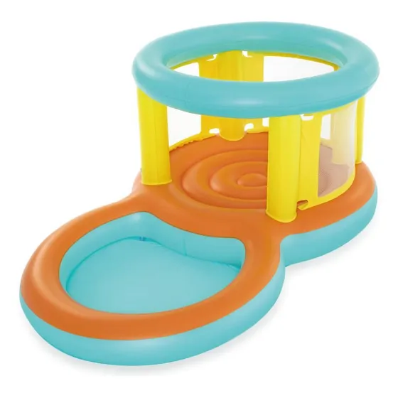 Pula Pula Inflável Com Piscininha Jumptopia Bestway 52385