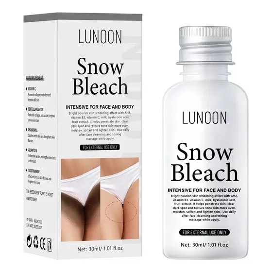 Crema Blanqueadora De Nieve Para Aclarar La Piel De Las Axil