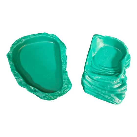 Kit Comedouro Bebedouro Pequeno Jabuti Repteis Artexotics