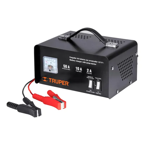 Cargador De Baterías 12 V 50 A Con Amperímetro