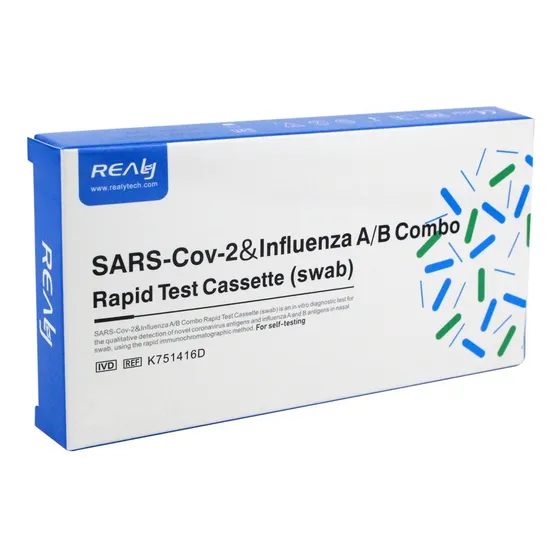 Prueba Rapida Antigeno Combo Virus Respiratorio C/5 Pruebas