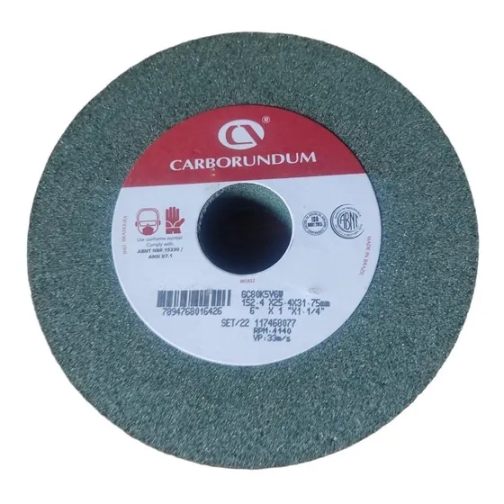 Piedra Rueda Para Esmerilar 6x1 Widia Carborundum