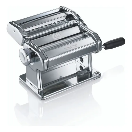 Máquina De Macarrão Marcato Atlas 150 Classic Prata