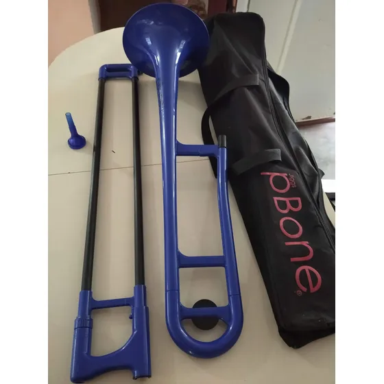 Trombon Pbone Color Azul