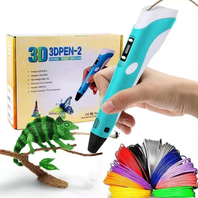 Impresora Lápiz 3d Lapicera Impresión Con Filamentos Dibujos