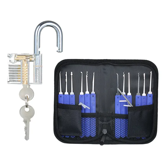 Conjunto De Ferramentas Para Abrir Fechaduras Com Cadeado Tr