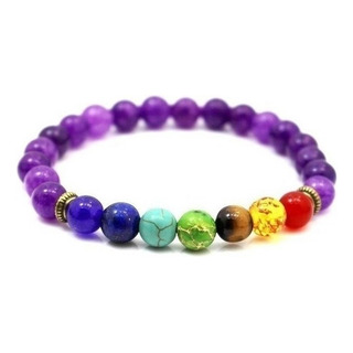 Pulsera Alinea Los 7 Chakras Nueva Version Brazalete Mano Pulsera Alinea Los 7 Chakras Nueva Version Brazalete Mano