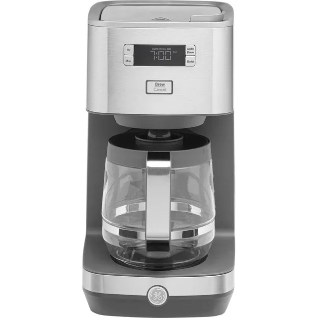 Cafetera 12 Tazas Programable C/jarra De Vidrio Ge