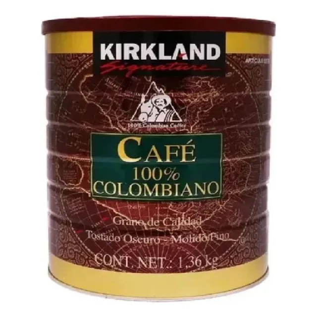 Café Molido Colombiano 1.36 Kg Kirkland Signature