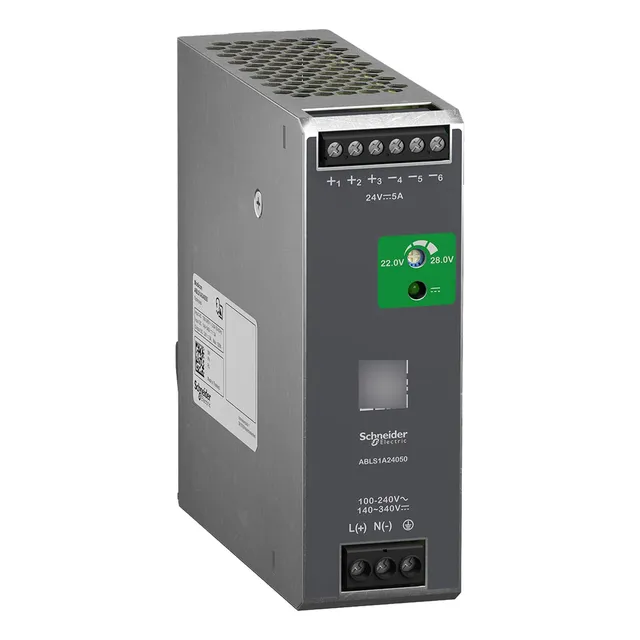 Fuente Monofasica Abls E:100-240v S:24vcc 5a Schneider