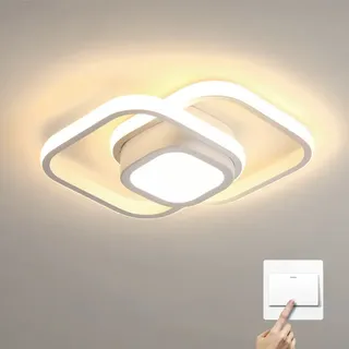 Lustre Sala,pendente Luminaria Teto Plafon Quarto Led 3 Em 1 127/220v Amarelo