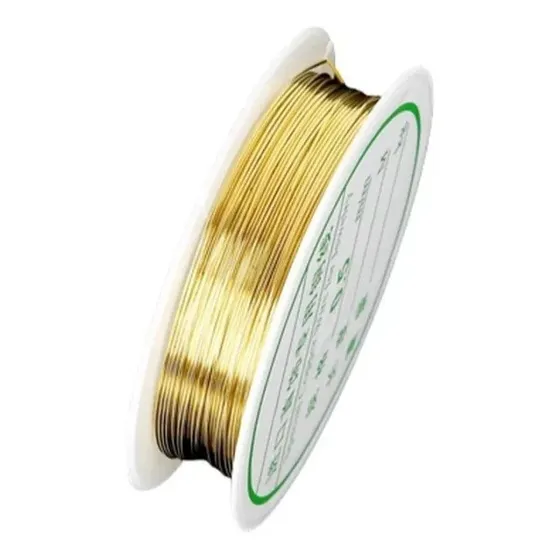 Arame Cabelo De Anjo Bijuteria Artesanato 0,3mm 10 Metros Js