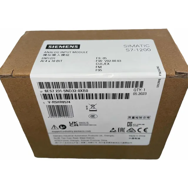 Siemens 6es7231-5nd32-0xb0 Simatic S71200 Modulo Análogico