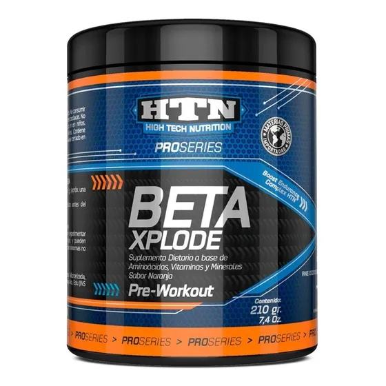 Beta Xplode Pre Workout 210 Grs Htn Pro Series