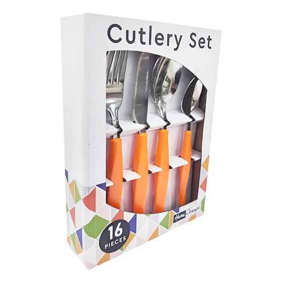 Set Cubiertos Kit 16 Piezas Cucharillas Tenedor Cuchillo 4cu