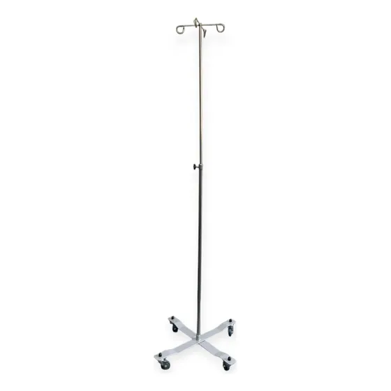 Paral Para Suero Base Plegable En Acero Dargentto