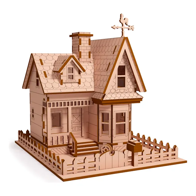 Película Up, Casa Rompecabezas 3d, Regalo, Puzzle