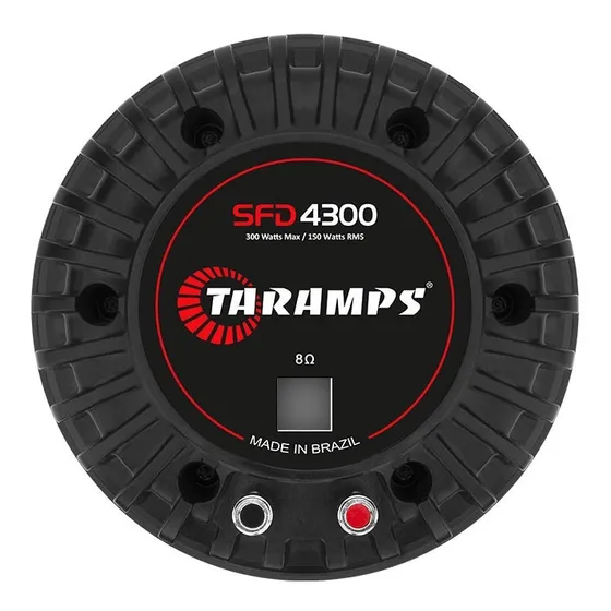 Driver Fenólico Taramps 7driver Sfd4300 150w Rms 8ohms Preto