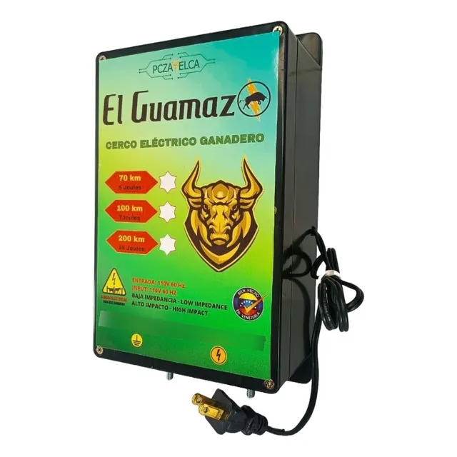 Cerca Electrica Ganadera Impulsor Energizador 200km