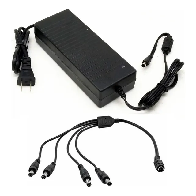 Fuente De Alimentacion 12v 4.1 A + Gratis Divisior De Energi