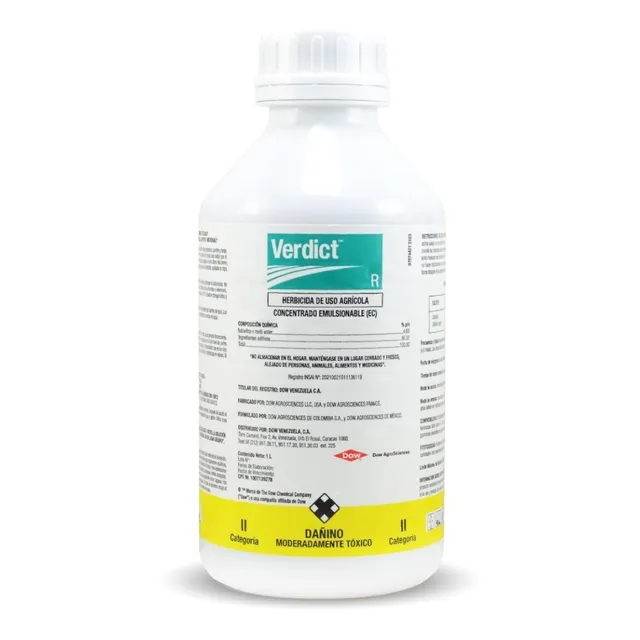 Verdict Herbicida De Uso Agricola X 1 L Dow