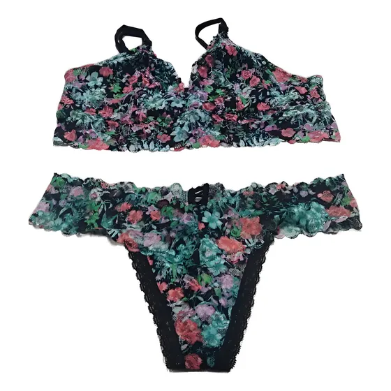 Conjunto Bralette Y Tanga Victoria´s Secret