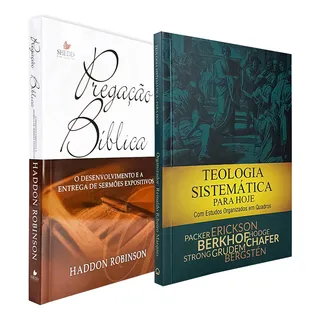 Kit Livros Teologia SistemĂĄtica Para Hoje E Pregação BĂblica SermĂ”es Kit Livros Teologia SistemĂĄtica Para Hoje E Pregação BĂblica SermĂ”es