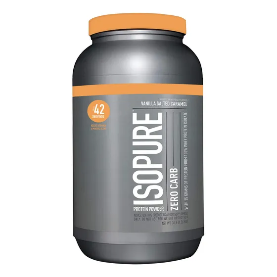 Proteína En Polvo Isopure Zero Carb Whey Vanilla Saled Caram