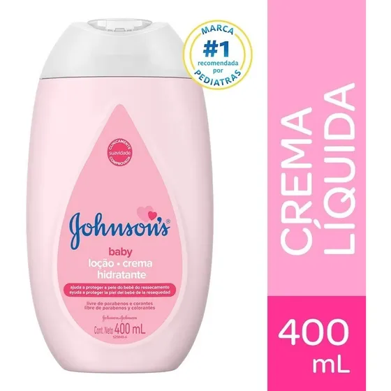 Crema Liquida Johnsons Baby Original 400ml