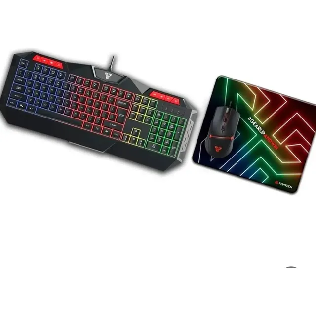 Fantech P31.  Teclado + Mouse + Mousepad