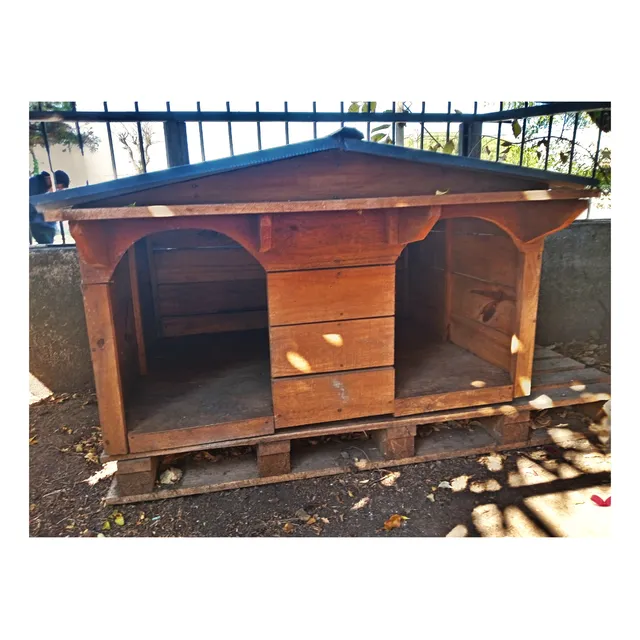 Cucha Doble Madera Para Perros Envío Gratis Montevideo