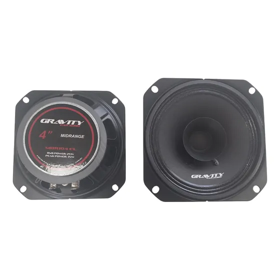 Medio Bajo  Car Audio 4 25wrms/ 75 Peak 4ohms - Mdr104 El