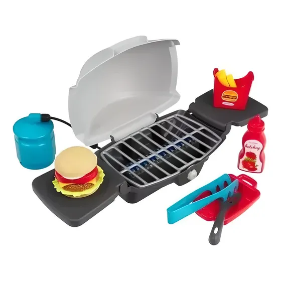 Juguete Niños Parrilla Grill Hamburguesa Juego Antex C