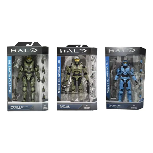 Halo Spartan Collection 3 Pack Master Chief Alice Frederic
