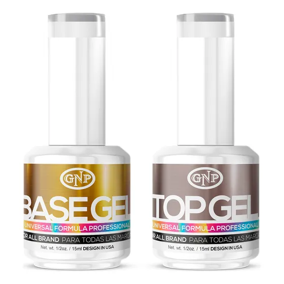 Pack Base Coat + Top Coat Semipermanente Gnp