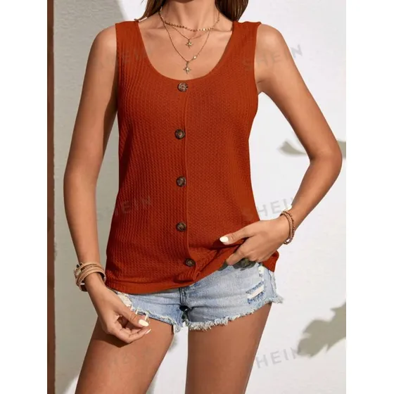 Blusa Casual De Dama Shein Talla M Blusas Mod Beach