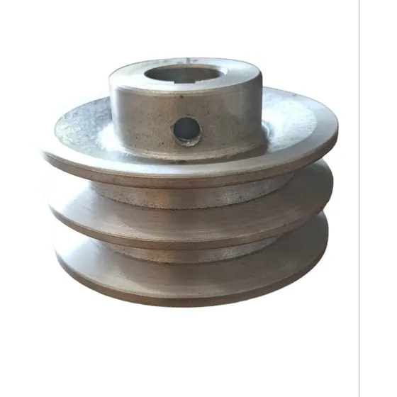 Polea De Aluminio 4 X 1 - 2 Ranura Para Banda B