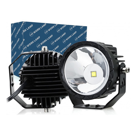 Par De Faros Led Premium 30w Redondos Blanco / Amarillo Par De Faros Led Premium 30w Redondos Blanco / Amarillo