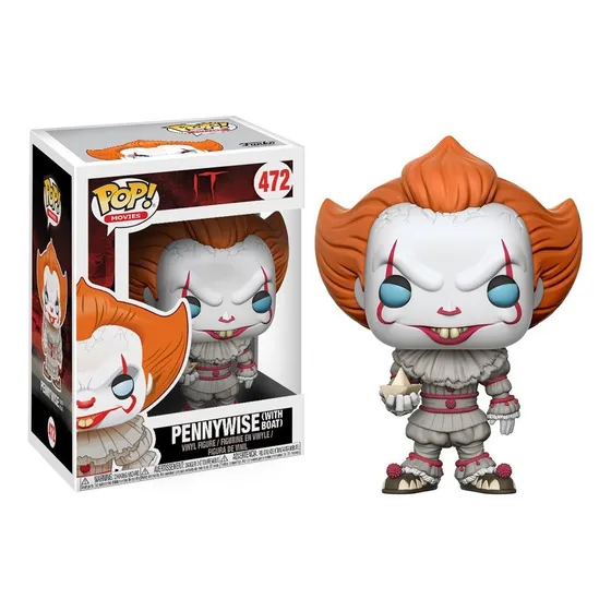 Funko Pop! Movies: It - Pennywise Clown W/boat 472